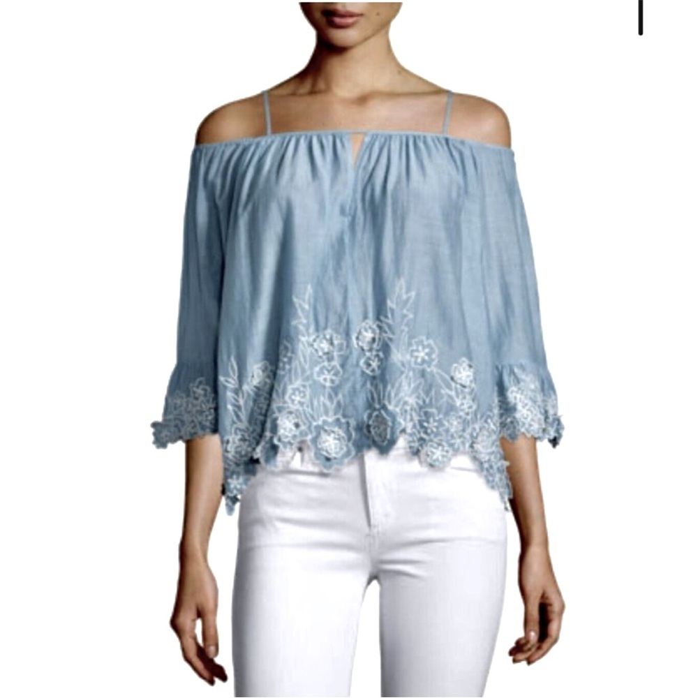 Love Sam Camille Off the Shoulder Top
